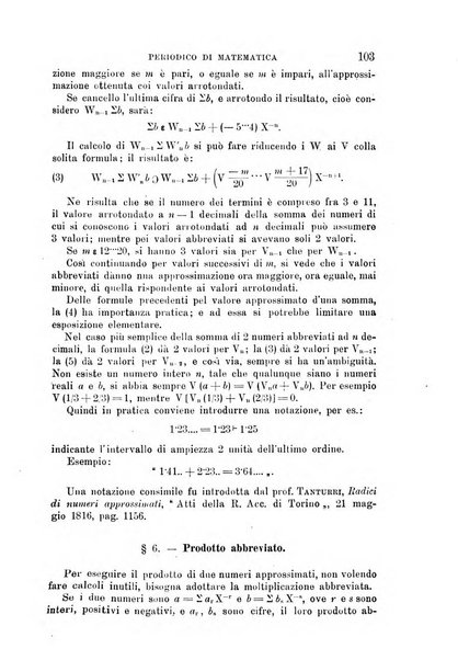 Periodico di matematica per l'insegnamento secondario