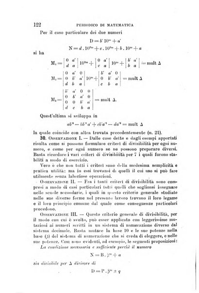 Periodico di matematica per l'insegnamento secondario