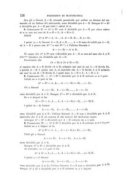 Periodico di matematica per l'insegnamento secondario