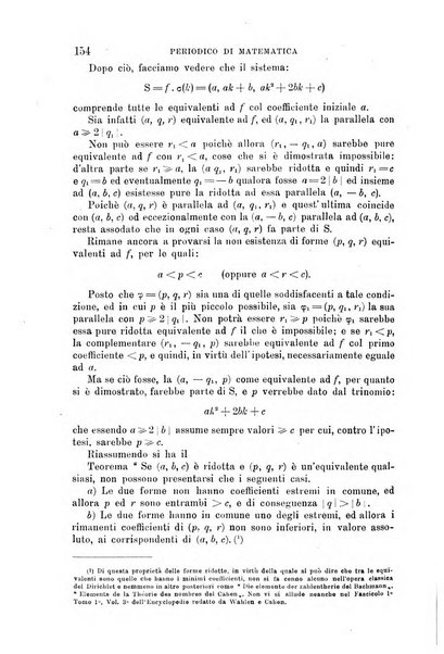 Periodico di matematica per l'insegnamento secondario