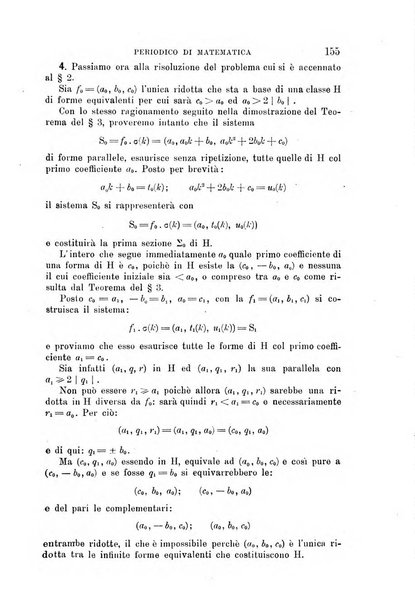 Periodico di matematica per l'insegnamento secondario