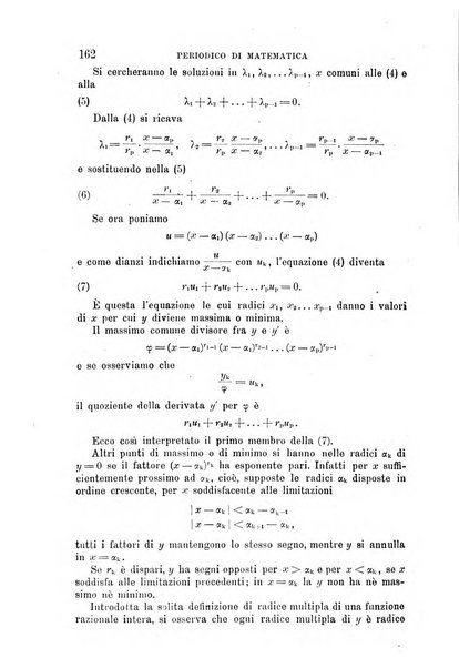 Periodico di matematica per l'insegnamento secondario