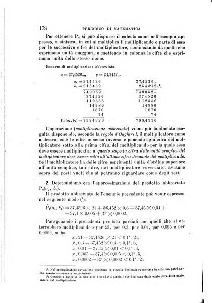 Periodico di matematica per l'insegnamento secondario