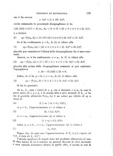 Periodico di matematica per l'insegnamento secondario