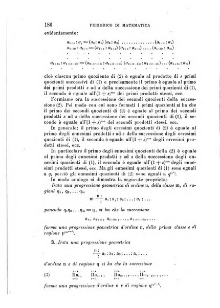 Periodico di matematica per l'insegnamento secondario