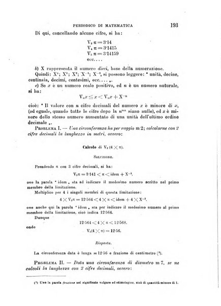 Periodico di matematica per l'insegnamento secondario