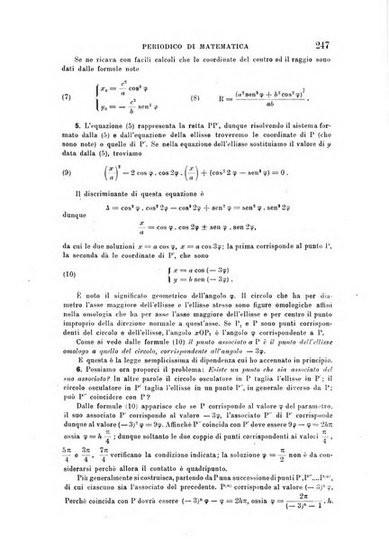 Periodico di matematica per l'insegnamento secondario