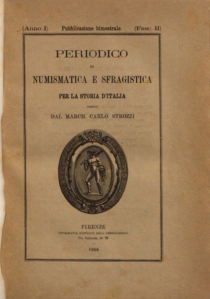 Periodico di numismatica e sfragistica per la storia d'Italia