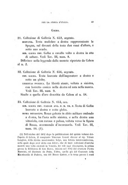 Periodico di numismatica e sfragistica per la storia d'Italia