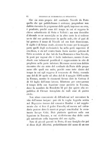 Periodico di numismatica e sfragistica per la storia d'Italia