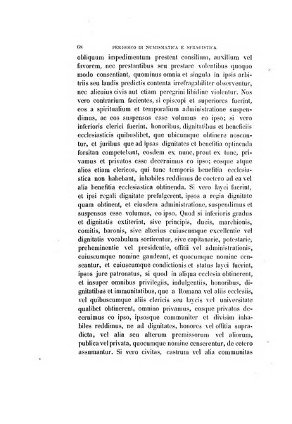 Periodico di numismatica e sfragistica per la storia d'Italia