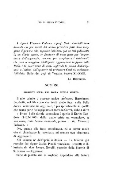 Periodico di numismatica e sfragistica per la storia d'Italia