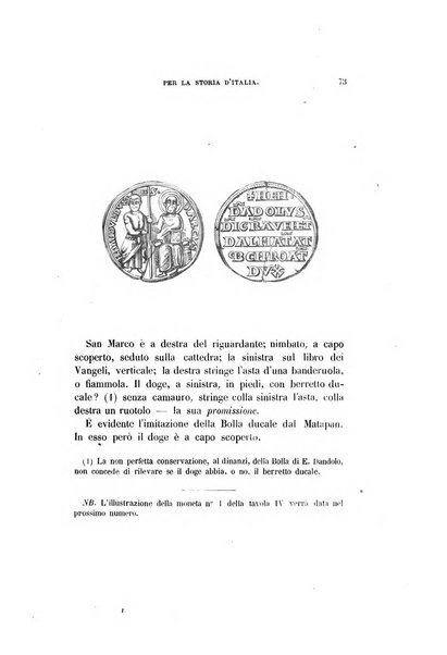 Periodico di numismatica e sfragistica per la storia d'Italia