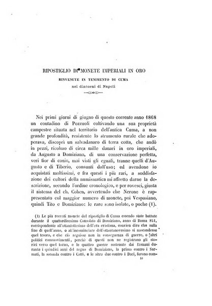 Periodico di numismatica e sfragistica per la storia d'Italia