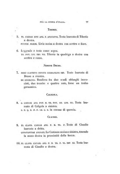 Periodico di numismatica e sfragistica per la storia d'Italia