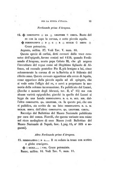 Periodico di numismatica e sfragistica per la storia d'Italia