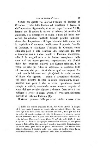 Periodico di numismatica e sfragistica per la storia d'Italia