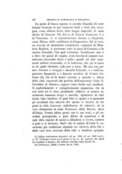 Periodico di numismatica e sfragistica per la storia d'Italia