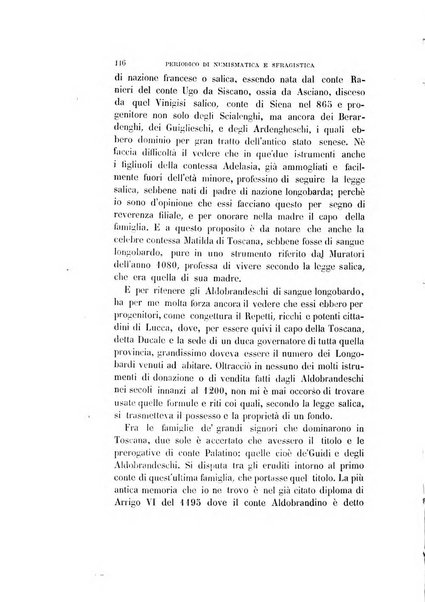 Periodico di numismatica e sfragistica per la storia d'Italia