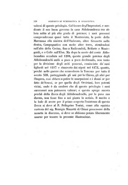 Periodico di numismatica e sfragistica per la storia d'Italia