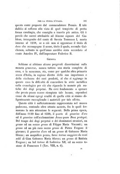 Periodico di numismatica e sfragistica per la storia d'Italia