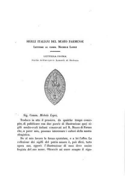 Periodico di numismatica e sfragistica per la storia d'Italia