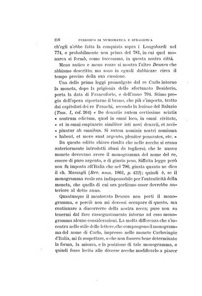 Periodico di numismatica e sfragistica per la storia d'Italia