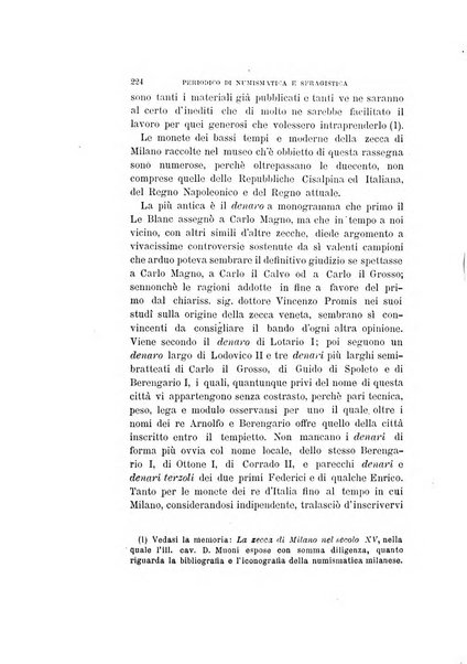 Periodico di numismatica e sfragistica per la storia d'Italia