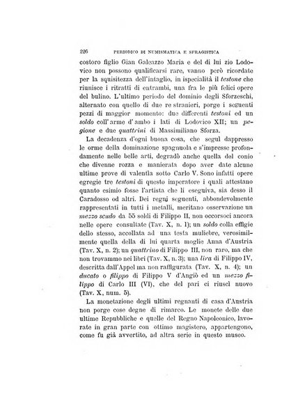 Periodico di numismatica e sfragistica per la storia d'Italia