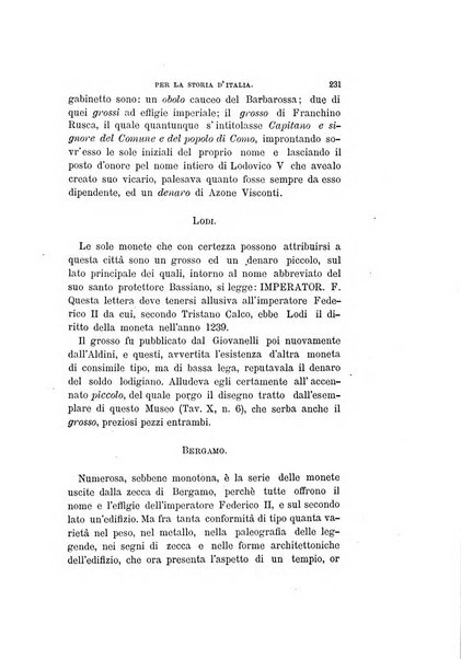 Periodico di numismatica e sfragistica per la storia d'Italia