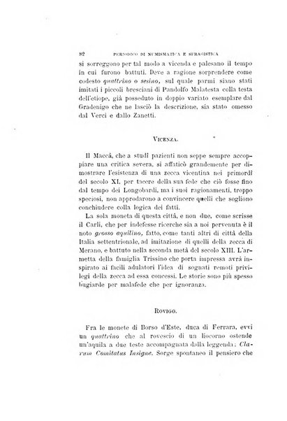 Periodico di numismatica e sfragistica per la storia d'Italia