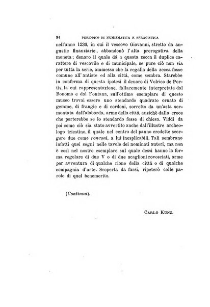 Periodico di numismatica e sfragistica per la storia d'Italia