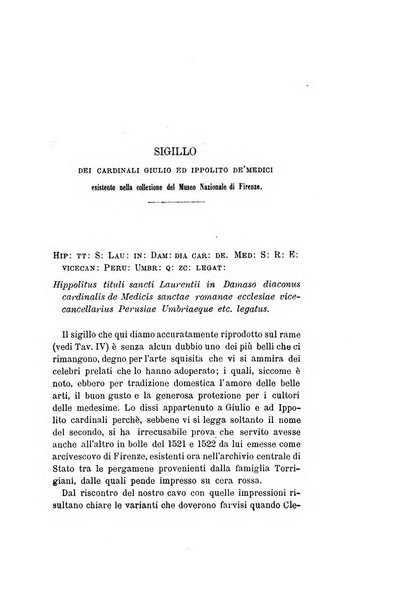 Periodico di numismatica e sfragistica per la storia d'Italia