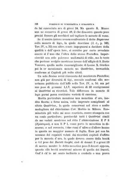 Periodico di numismatica e sfragistica per la storia d'Italia