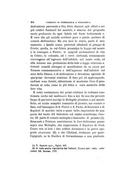 Periodico di numismatica e sfragistica per la storia d'Italia