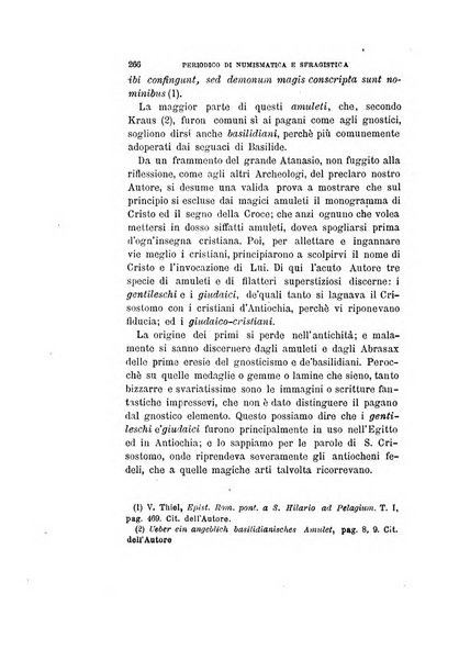 Periodico di numismatica e sfragistica per la storia d'Italia