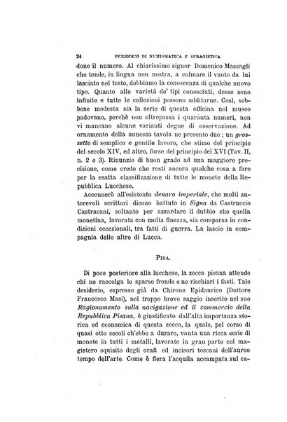 Periodico di numismatica e sfragistica per la storia d'Italia