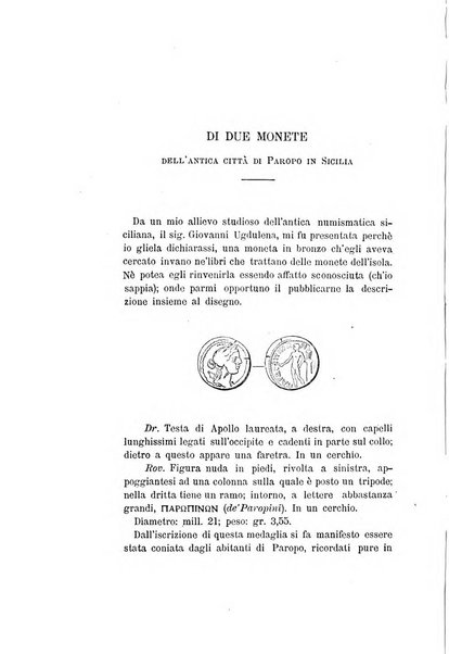 Periodico di numismatica e sfragistica per la storia d'Italia