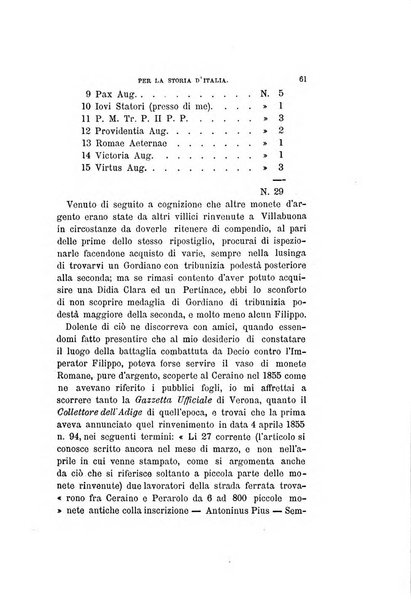 Periodico di numismatica e sfragistica per la storia d'Italia