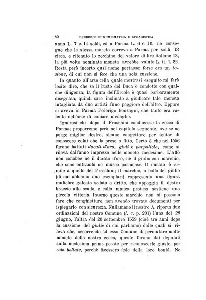 Periodico di numismatica e sfragistica per la storia d'Italia