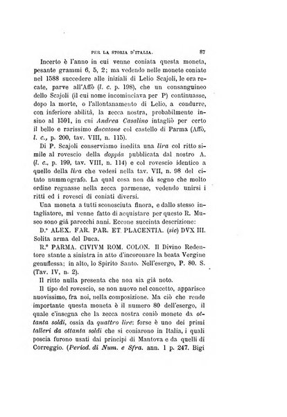 Periodico di numismatica e sfragistica per la storia d'Italia