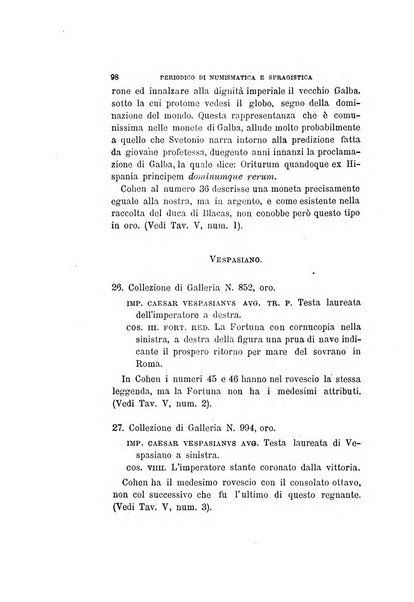 Periodico di numismatica e sfragistica per la storia d'Italia