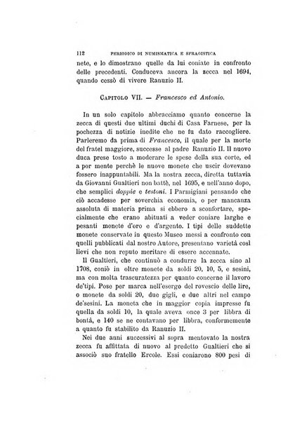 Periodico di numismatica e sfragistica per la storia d'Italia