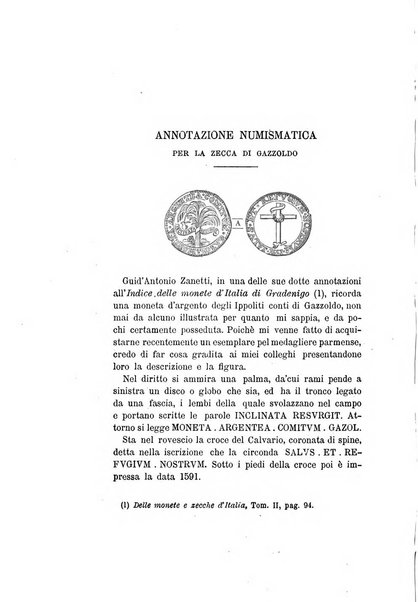 Periodico di numismatica e sfragistica per la storia d'Italia