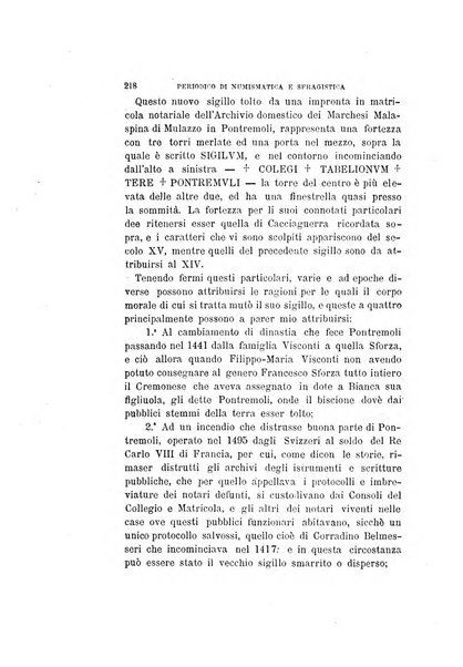 Periodico di numismatica e sfragistica per la storia d'Italia