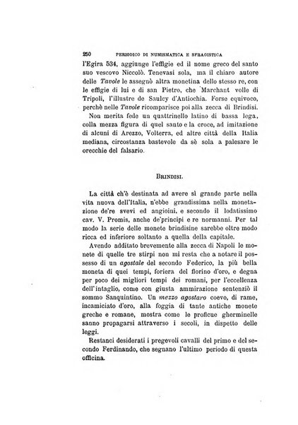 Periodico di numismatica e sfragistica per la storia d'Italia