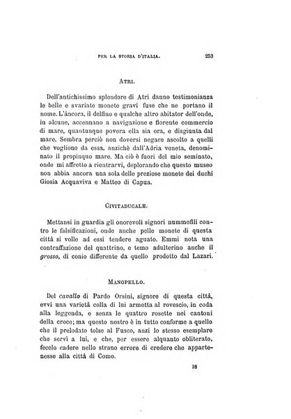 Periodico di numismatica e sfragistica per la storia d'Italia