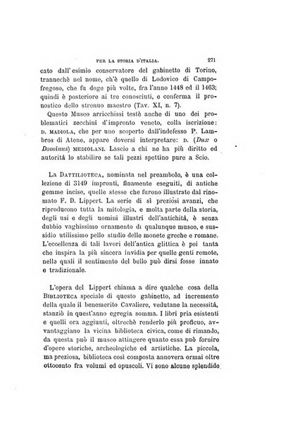 Periodico di numismatica e sfragistica per la storia d'Italia