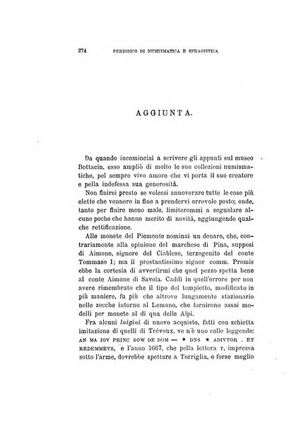 Periodico di numismatica e sfragistica per la storia d'Italia