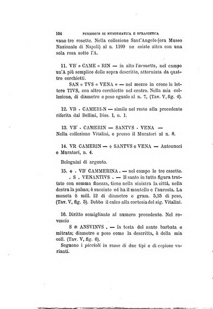 Periodico di numismatica e sfragistica per la storia d'Italia